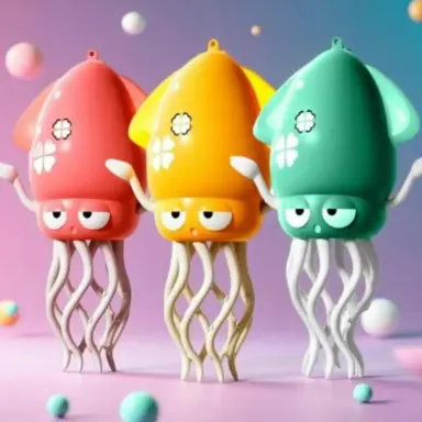 Educational Early Learning Electric Dancing Squid Sensory Toy For Toddlers, LED Lights & Music, Automatic Obstacle Avoidance Crawling Play Toy, USB Rechargeable Interactive Novelty Toy, Birthday & Holiday Present For Children