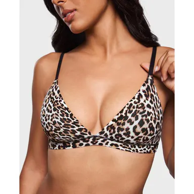 INLYRIC Women's Soft Triangle Bralette Adjustable Clothes