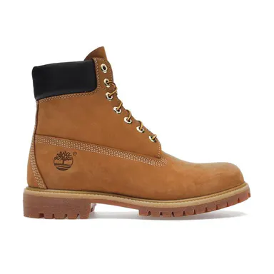 Timberland Men's 6\" Premium Waterproof Boot Wheat Hiking Shoes, from StockX