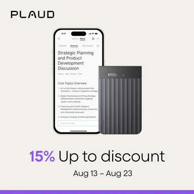 [New Launch] Plaud Note Pro Professional AI Voice Recorder for Business Meetings, Calls & Interviews, 4 MEMS Microphones, Instant View Display, 50-hour Battery Life, AI Transcription & Summary, Premium Office Gadget & Business Gift, Audio, Desk Gadgets
