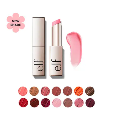 e.l.f. Glow Reviver Lip Oil Stick, Nourishing Lip Oil Stick Infused with Squalane Shea Butter & Jojoba Oil for Buildable Color & Soft Shine 3.3mL