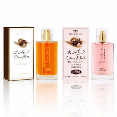 Al Rehab Choco Musk Multi-Pack Perfume Spray (2-Pack) – Rich Aromatic Musk Unisex Fragrance, Sweet Perfume Unisex Fragrance for Daily Wear, Gifting
