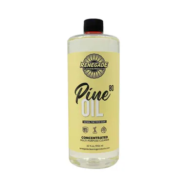 Renegade Cleaning Pine 80 Multi-Surface Cleaner - Refill Formula, Plant Derived Ingredients, For Household Cleaning, 32 oz & 1 Gallon Options