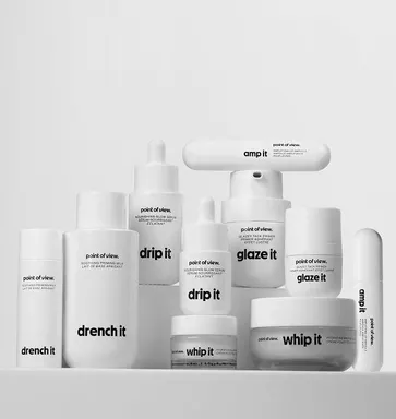 With It by Point of View Beauty: Home & away, never be without it full skin prep routine