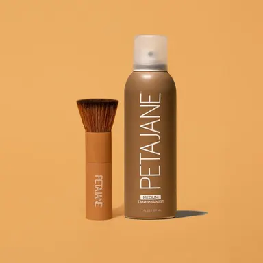 The Must Bundle - At Home Professional Spray Tanning Kit, Includes a self-tanning mist and perfecting brush