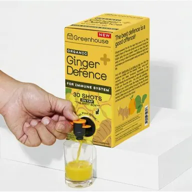 GREENHOUSE Ginger Defence Immunity Booster Shot