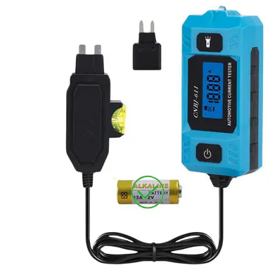Car Circuit Probe Tester(Battery included) Automobile Current Tester, Circuit Measure, Fuse Tester Max 48V, Automotive Tester, Fault Test Tool