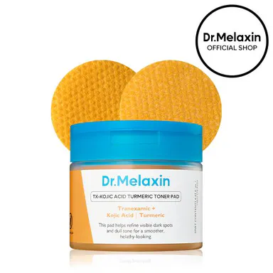 [Dr.Melaxin Official] Kojic Acid Turmeric TX Toner Pad 70pads, Dark Spot & Pigmentation Care for Uneven Skin Tone