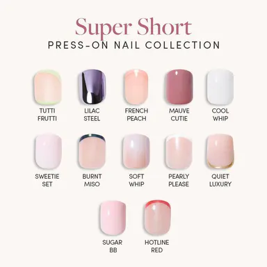 Glamnetic Super Short Press-On Nail Collection