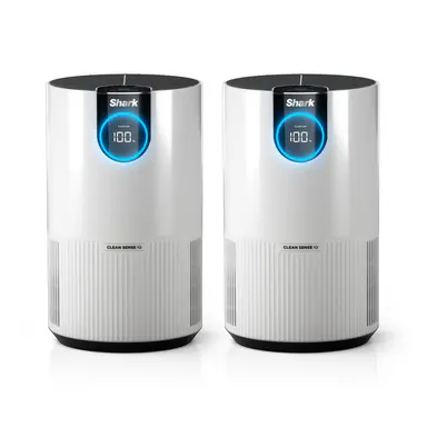 Shark Clean Sense Air Purifier for Home & Allergies 2 Pack - HP102PK2