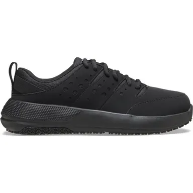 Crocs Women's On The Clock Work Sneakers Slip Resistant Shoes (Wide Sizes)