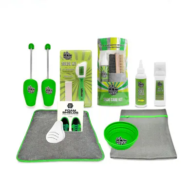 Shoelada Everything Bundle - Ultimate Shoe Cleaning Kit with Foam Cleaner & Brushes