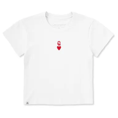 Women's Queen of Hearts Crusher-LITE Shrunken Tee