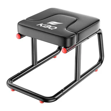 KBQ Yoga Inversion Stool for Beginners – 2-in-1 Headstand Trainer Bench with Non-Slip Handles, Strong Steel Frame, Home Workout Equipment for Core & Flexibility