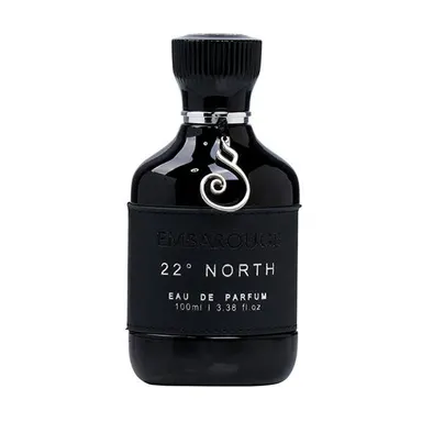 Embarouge 22° North | Eau de Parfum 100ml | Men's Fragrance | Fruity • Woody • Amber | 3.4 Fl. Oz. | Long Lasting • Perfect Gift