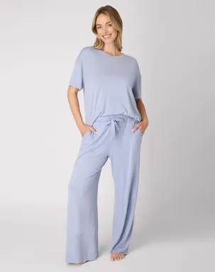 Bali Pajamas Set for Women - T-Shirt & Pants with Pockets - Breathable Loungewear - Pijamas de mujer DAD296