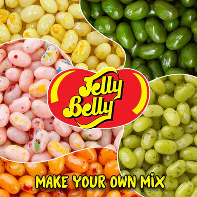 RICH & RICHERS Custom Jelly Belly Mix - 1 lb Bulk Bag | Choose Your 2 Favorite Flavors | 16 oz Personal Blend | Top Selling Flavors | Perfect for Snack & Candy Lovers