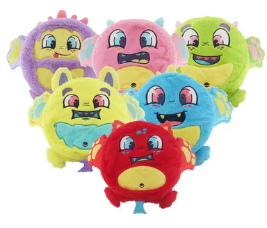 Scentco Fart Monsters 16\" Scented Stuffed Plush with Whoopee Cushion – Novelty Toy, Pick Your Character
