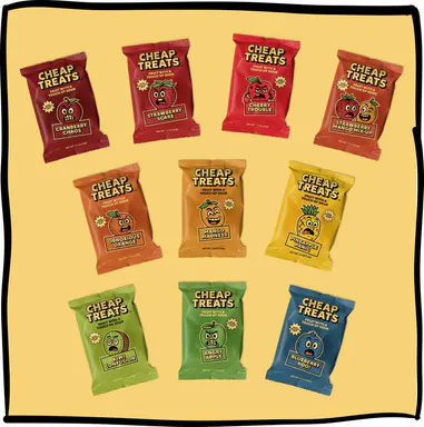 Cheap Treats Fruity Candy Variety Pack – Assorted Sweet Fruit Candy Mix
