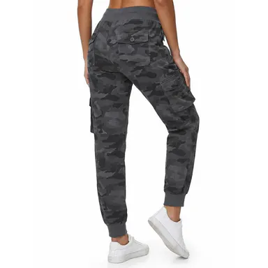 YSENTO Women's Camo Cargo Pants Lightweight Hiking Pants Outdoor Quick Dry Casual Travel Sweatpants Joggers Elastic Waist Button Pockets  #Monther's DAY #summervibes #outdoorfun