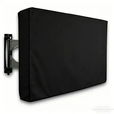 Outdoor TV Cover, Weatherproof with Zipper, 600D Thick Fabric, Protective Case for Flat Screen TVs, Durable and Reliable, Protector Cover, Waterproof Cover