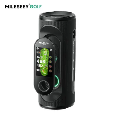 MILESEEY  Handheld Golf GPS Rangefinder, 43000+ No Subscription Preloaded Courses, View & Audible Distances,Touchscreen, 15H Battery, Magnetic, Waterproof,Hazard, Golf Accessories for Men, Golf Gifts tiktokshopbacktoschool