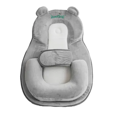 Rootling 2-in-1 Baby Nursing Pillow  -  Detachable Wedge，Adjustable Footrest, Breathable Mesh,, Nursing Support, 23.6In, Feeding, Baby Items, Newborn Baby Stuff, Mom Stuff