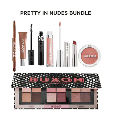 Pretty In Nudes Bundle - Best Selling Nude Plumping Lip Gloss, Lip Balm, Mascara, Fan Favorite Bundles