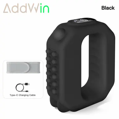 ADDWIN 2026 New R10 Fascia Ring Fitness Massager for Body - Portable Muscle Relaxation Training Accessory, 55in/94in Adjustable Strap, Rechargeable Battery Powered, Silent, Lightweight for Home, Gym