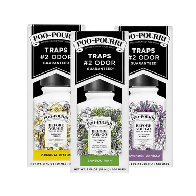 Poo~Pourri Toilet Spray 2oz - 3 Pack Bundle