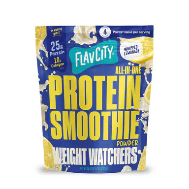 FlavCity Whipped Lemonade Protein Smoothie, Weight Watchers Beverage - Coconut Milk Protein Refresher, Ambient Meal Replacement Drink