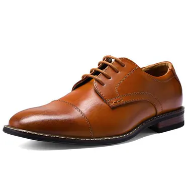 Meridos A20 Men's Classic Closed Lace-Up Front Oxford Dress Footwear, Elegante Business-Casual Flats with Removable Insole, Father's Day Gift, TikTokShopSummerSale, TikTokShopBackToSchool