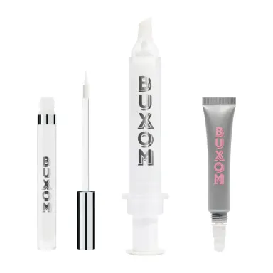 Buff, Blur, Plump Trio - Blurring Primer + Fill & Flip Lip Liner + Lip Strip Enzyme Exfoliator