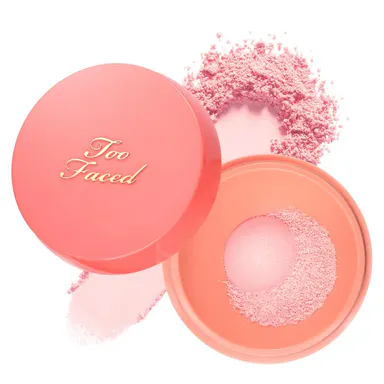 NEW Too Faced Peach Perfector Loose Setting Powder - 24 Hours, Lightweight, Translucent, Brightening & Blurring