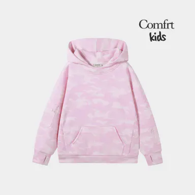 Comfrt | Kids Halo Lightweight Hoodie | Boys & Girls Lightweight Fleece Hoodie for Kids