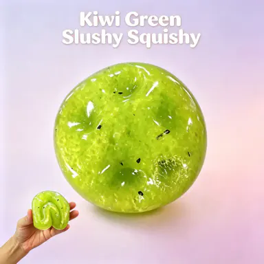 Slush Handmade Squishy Ball Crunch Sound Squeeze Fidget Toy Non Rebound Simulation Stress Relief Vent Decompression Toy Sensory Fidget Squishies