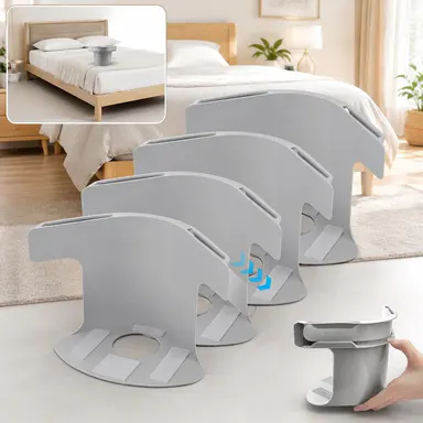 4-Pack Heavy Duty Bed Sheet Clips, Locking Mattress Corner Holders, Anti-Slip Bedding Fasteners with Easy Installation, Invisible Durable Bedding Accessories, Home Essential Valentine's Gift for Boyfriend