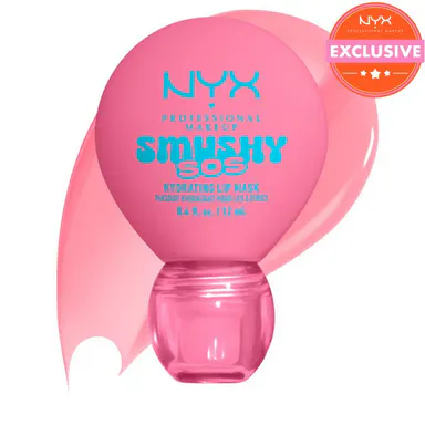 [NEW & EXCLUSIVE] Smushy SOS Hydrating Lip Mask with Hyaluronic Acid, 8 Scents & Shades, NYX Professional Makeup