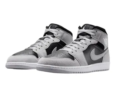 Nike Air Jordan 1 Mid Light Smoke Grey Black White DQ8426-008 Men’s Shoes NEW