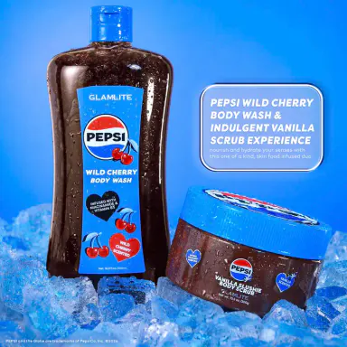 Pepsi x Glamlite Bath & Body Care Glycerin Moisture Niacinamide Cleansing