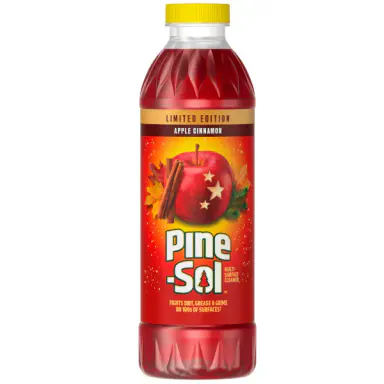 Pine-Sol Multi-Surface Cleaner, Apple Cinnamon Scent, Limited Edition, 24 Fluid Ounces