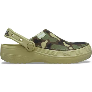 Crocs Adult Classic Crafted Canvas Camo Clogs