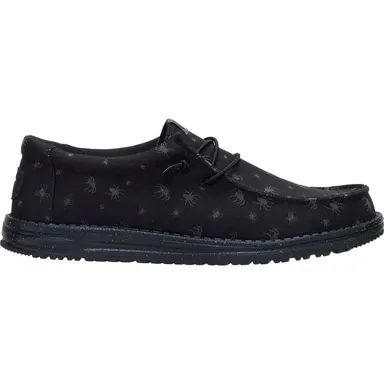 HEYDUDE Wally Halloween Spiders - Men's Comfortable Slip on Shoes