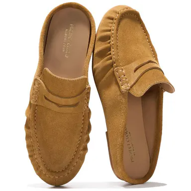 Project Cloud Women's | 100% Genuine Leather Penny Loafers | Memory Foam Insole | Lightweight | Non-Slip - Becker