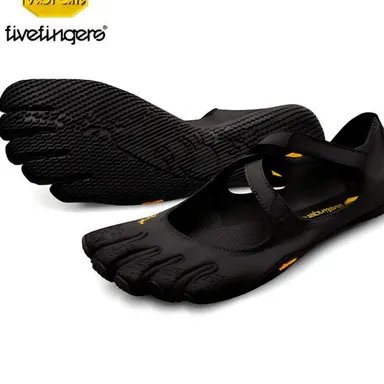 Classic FiveFingers Split-Toe Ballet Flats - Split Sole, Non-Slip, Lightweight, Flexible, Foldable, Breathable Barefoot Athletic Shoes for Dance, Yoga, Multifunctional Activities