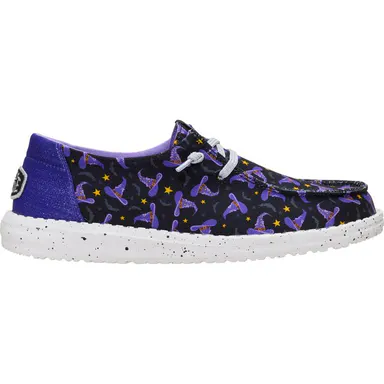HEYDUDE Wendy Night Witch - Comfortable Slip on Halloween Shoes for Women