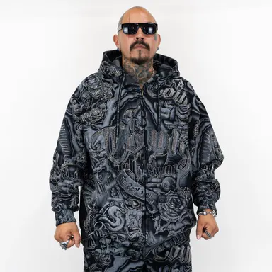 FB County Iced Out Hoodie