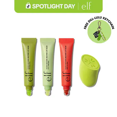 The Real Dill: New Pickle Glow Reviver Melting Lip Balm & Makeup Sponge Set
