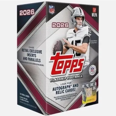 2026 Topps Flagship Football Blaster Box